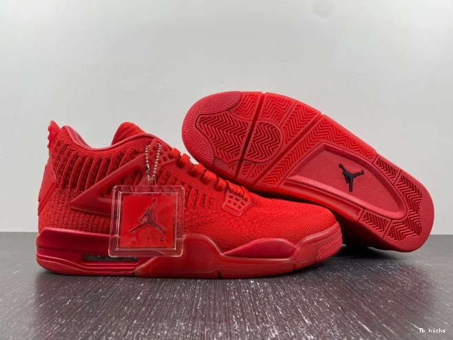 Cheap TBK 4 Flyknit Red Jordan Retro AQ3559-600 0715